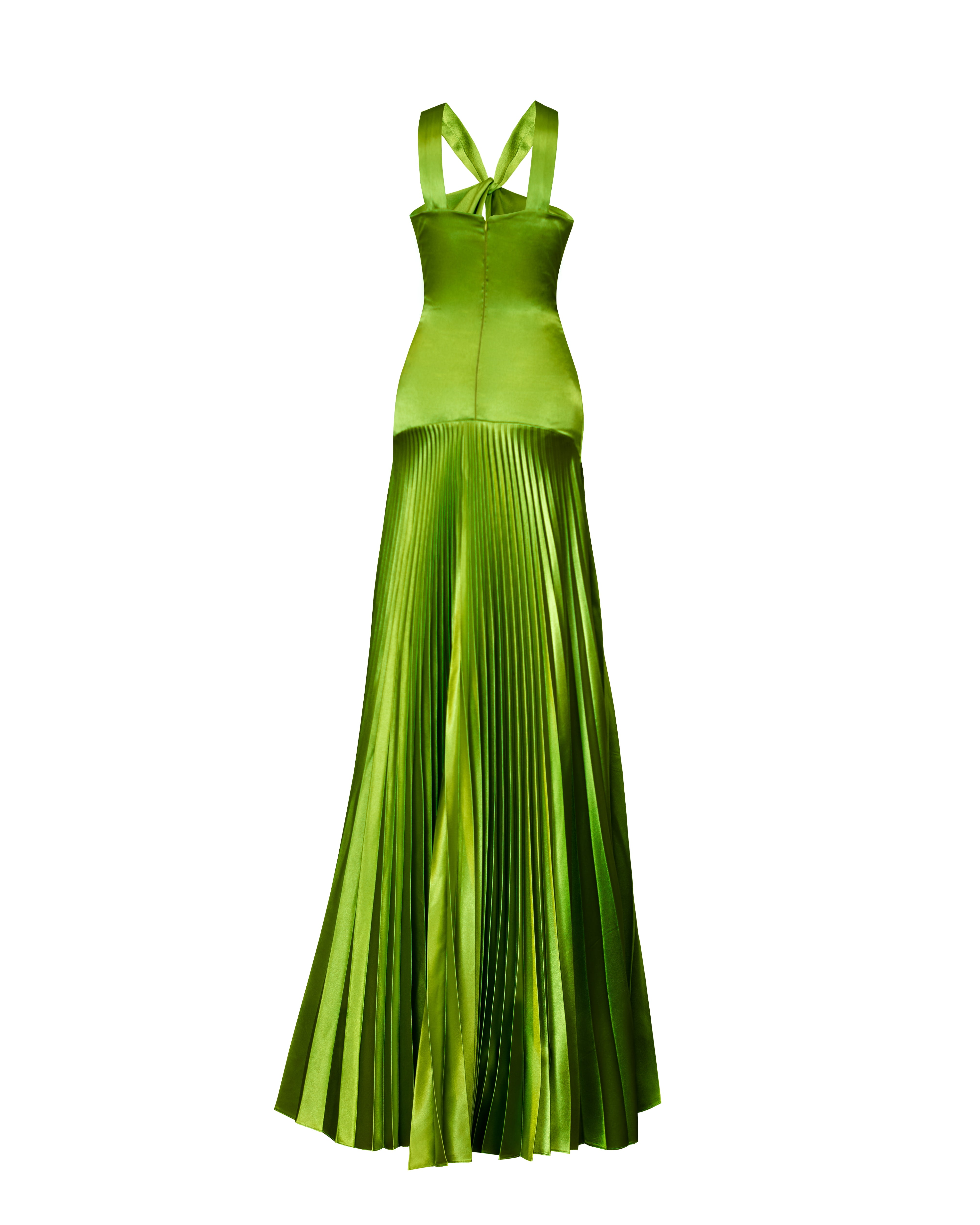Mannie Maxi Pleated Gown