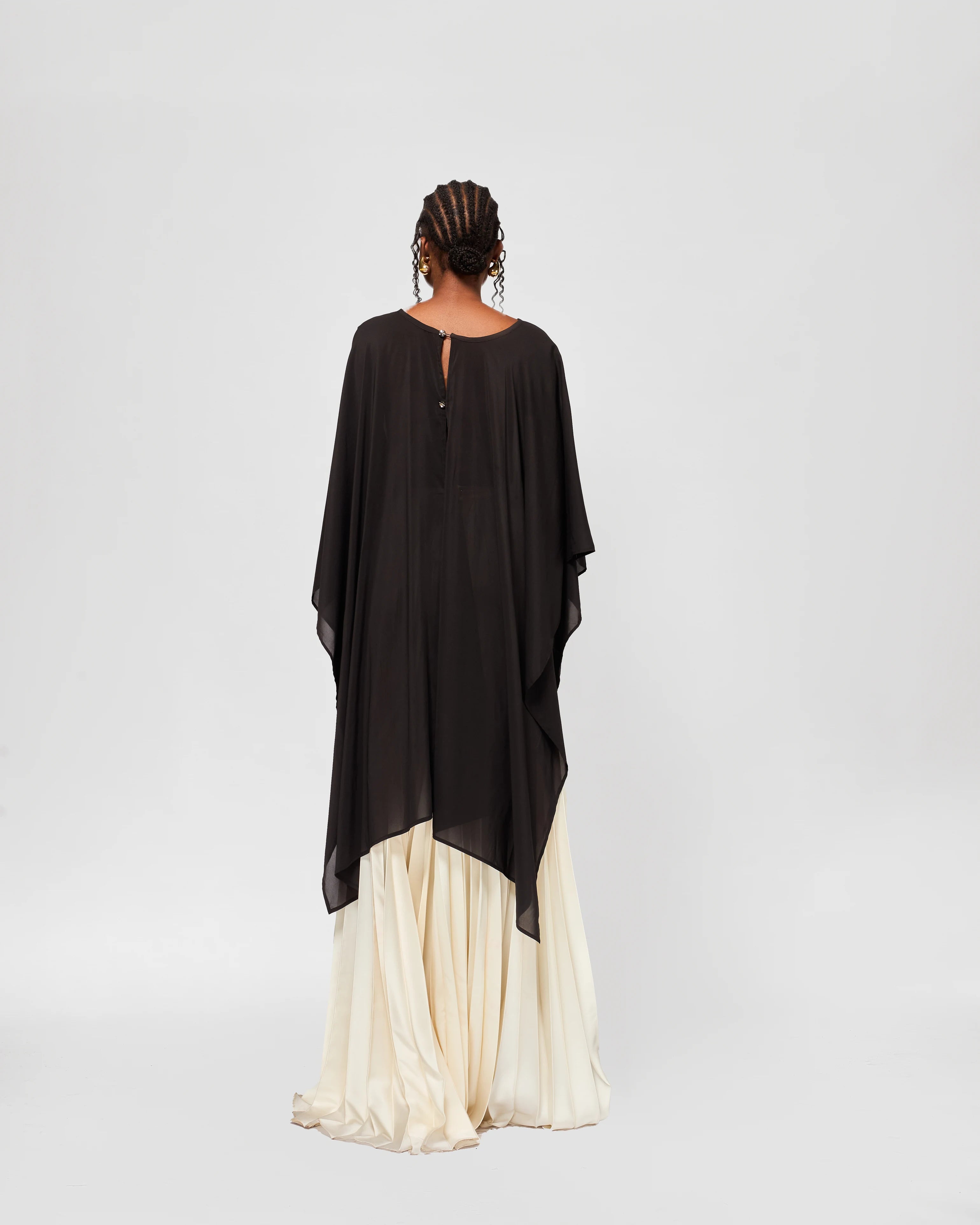 Sheer CAPE Blouse