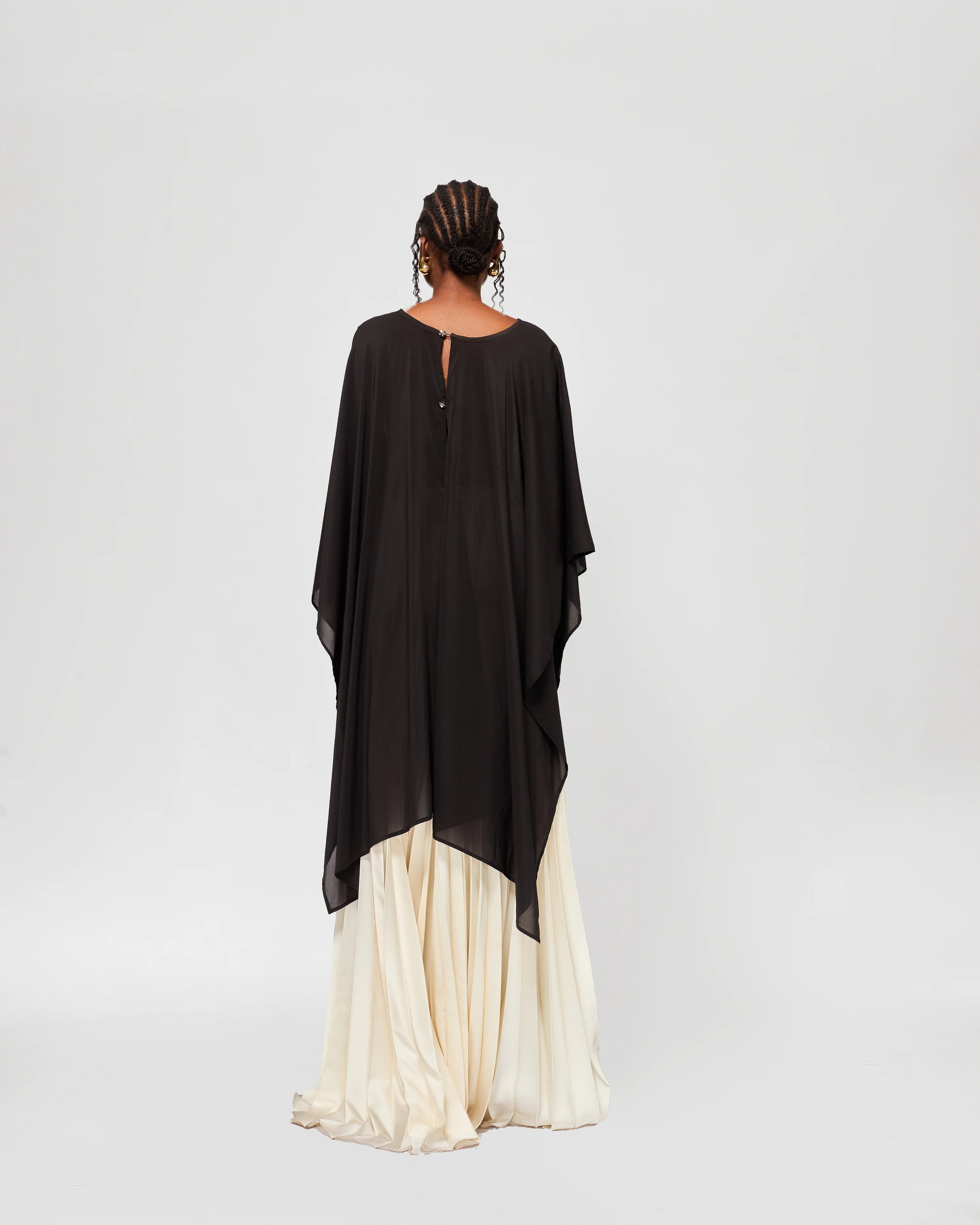 Sheer CAPE Blouse