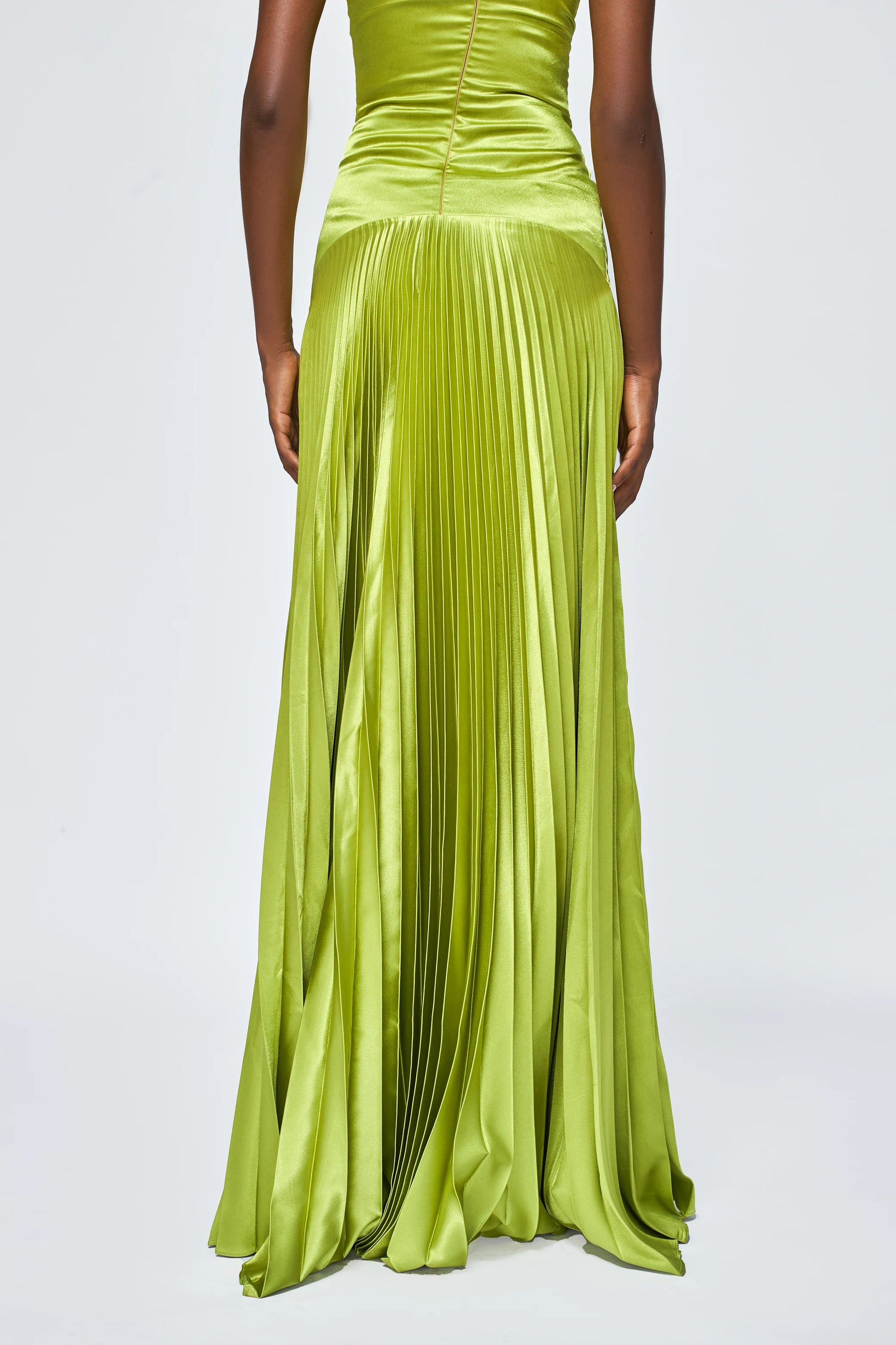 Mannie Maxi Pleated Gown